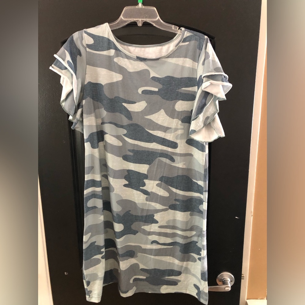 camoflouage dress